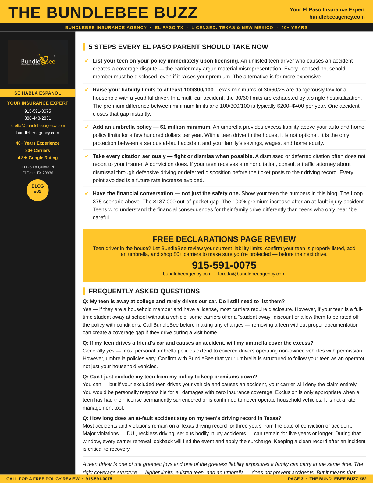 youthful driver liability insurance Guide