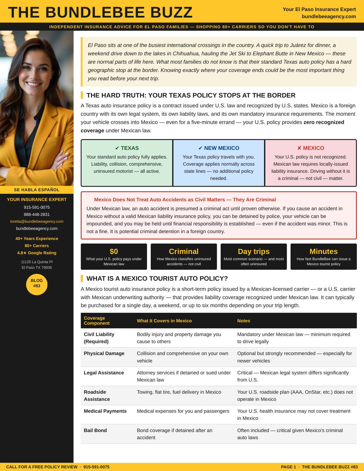 Mexico cross-border insurance Guide