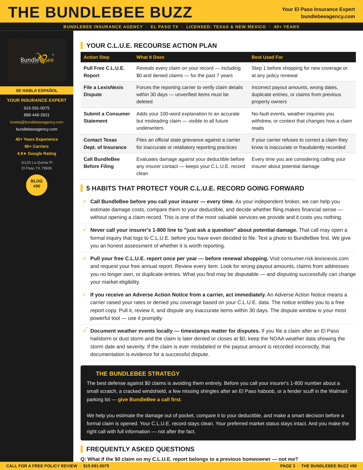 zero dollar insurance claims Guide